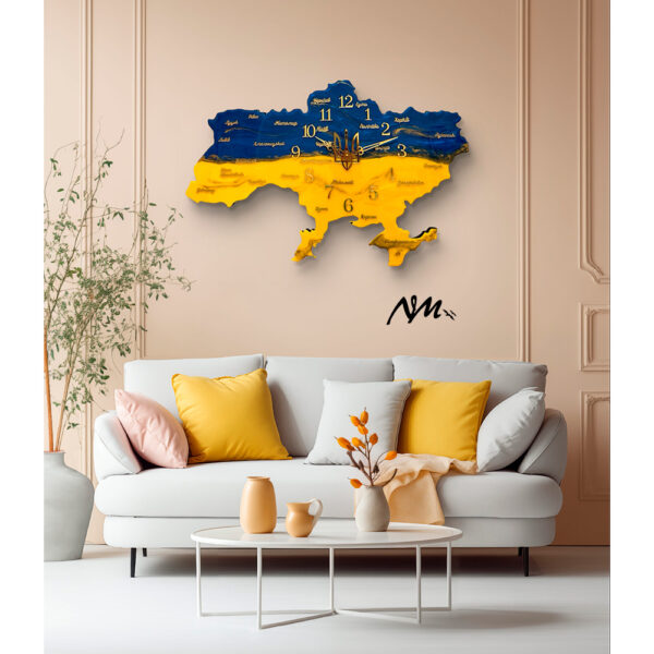 Ukrainian Clock with areas - Image 4