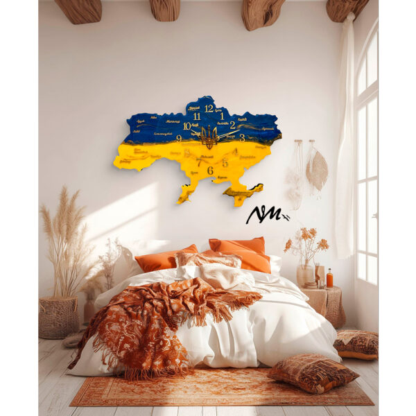 Ukrainian Clock with areas - Image 5